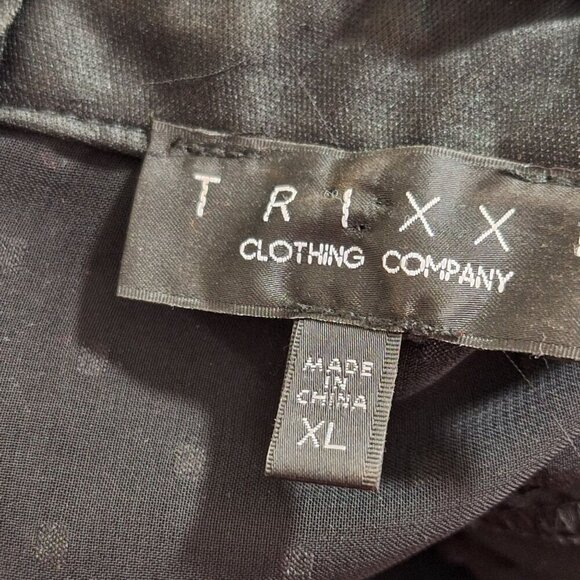 Trixx Black whimsigoth Victorian ruffle dress - Picture 3 of 5